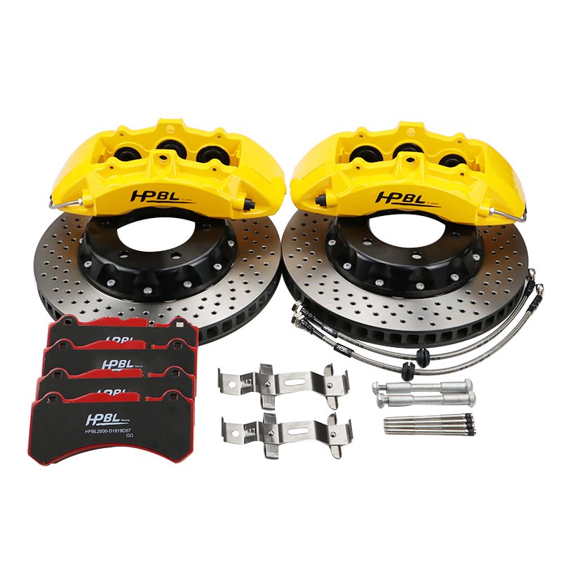 HPBL Front 6 Rear 4 Piston Brake Caliper Kit Is Suitable for LC200 LC300 Brake Modification